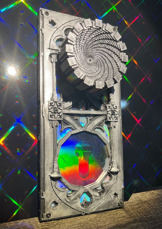 "Dimensional Doorways" 3D Printed Artwork With 3D Hologram