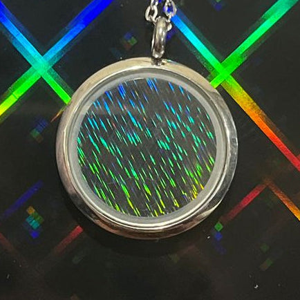 Circuit Board Hologram Necklace