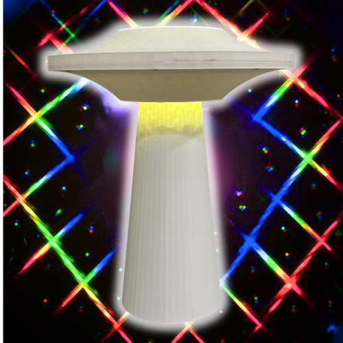 UFO Rainbow Diffraction Lamp