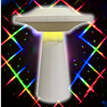 UFO Rainbow Diffraction Lamp