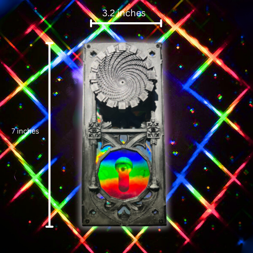 "Dimensional Doorways" 3D Printed Artwork With 3D Hologram